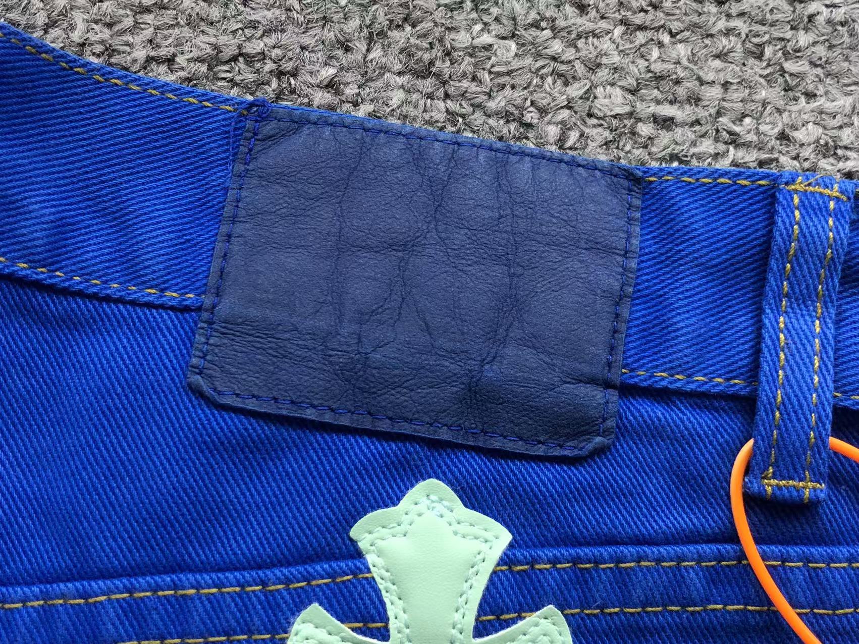 Blue Cross Patch Blue Denim Jeans™