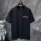 Pink Banner Logo Black T-Shirt™