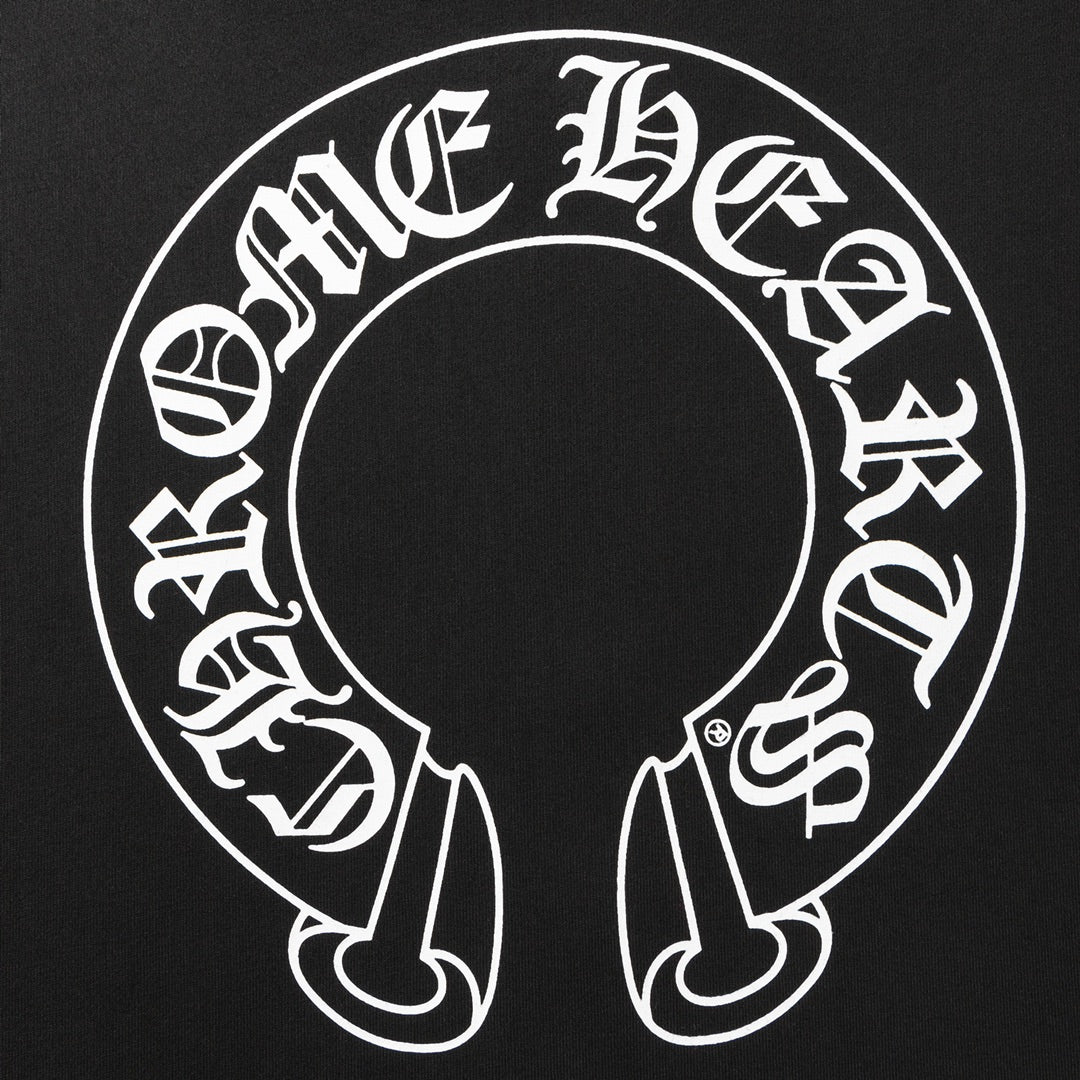Horseshoe Logo Black Full Zip Hoodie™