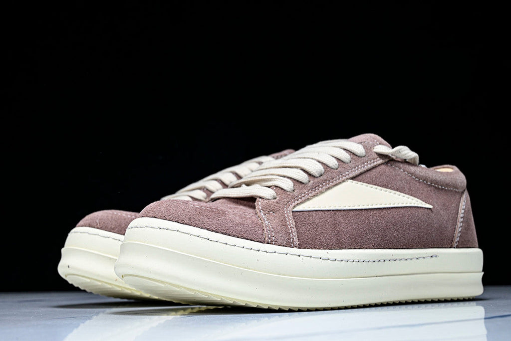 Vintage Low "Pink Dust" Suede Sneakers