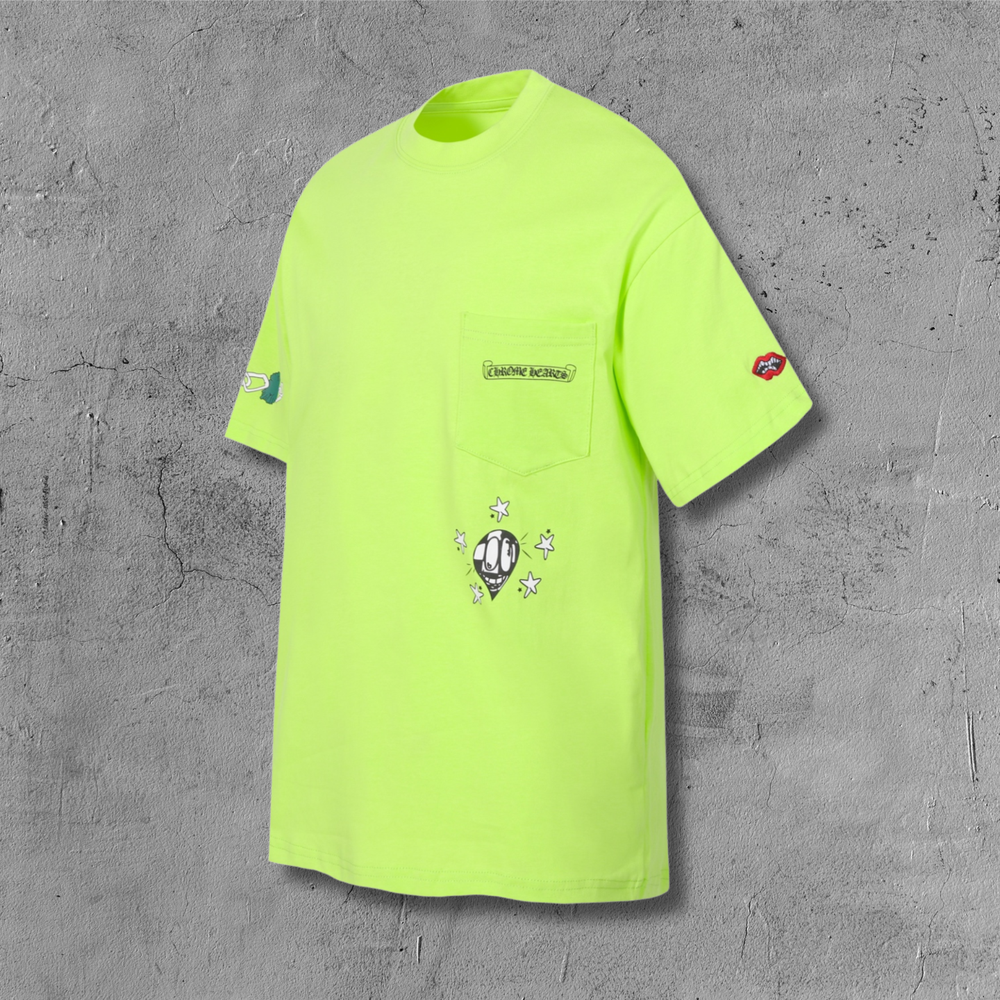 M-Boy Link Lime Green Pocket T-Shirt™