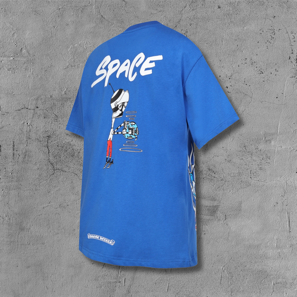Space Character Pocket Blue T-Shirt™