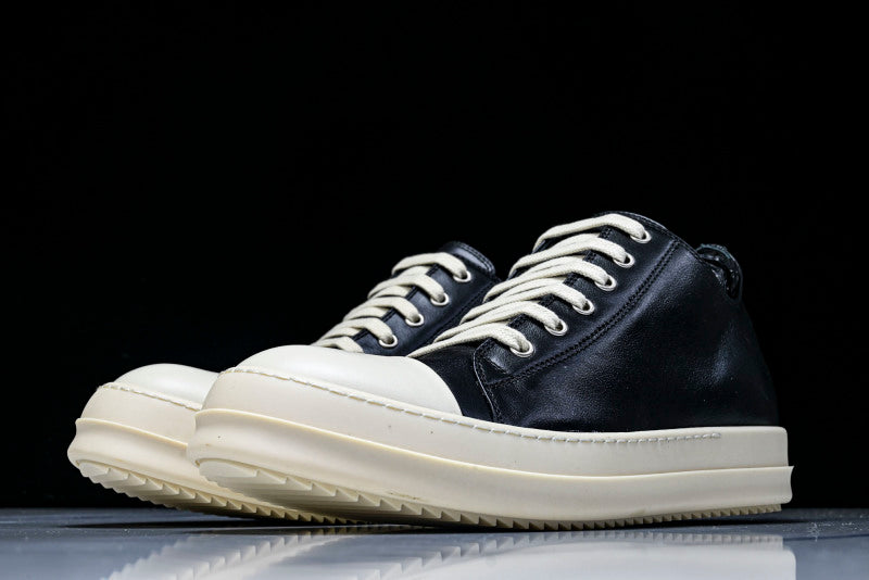 Low Sneakers Black Milk Leather Sneakers
