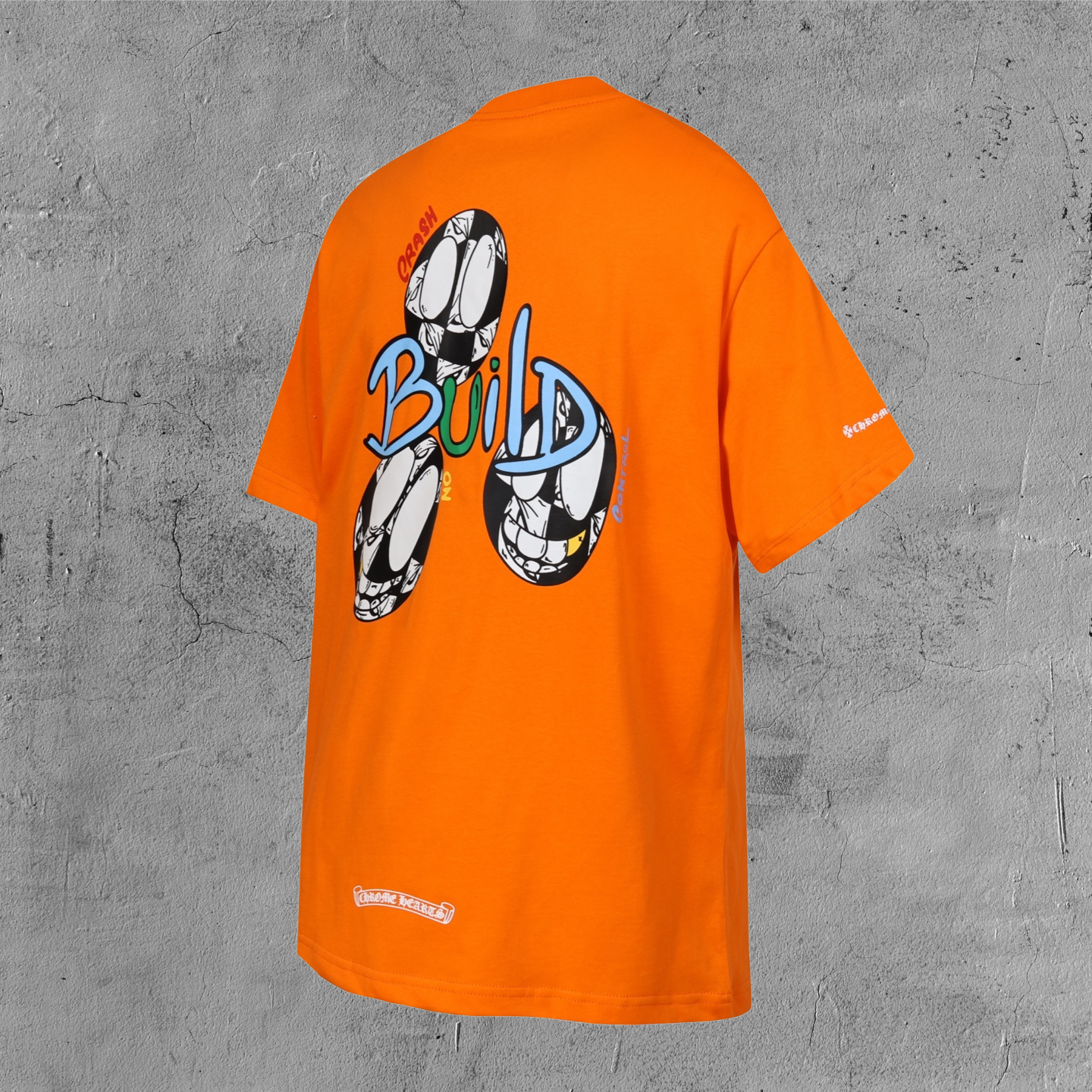 Link Build Graphic Orange T-Shirt™