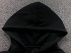 Multicolor Horseshoe Sleeve Black Hoodie™