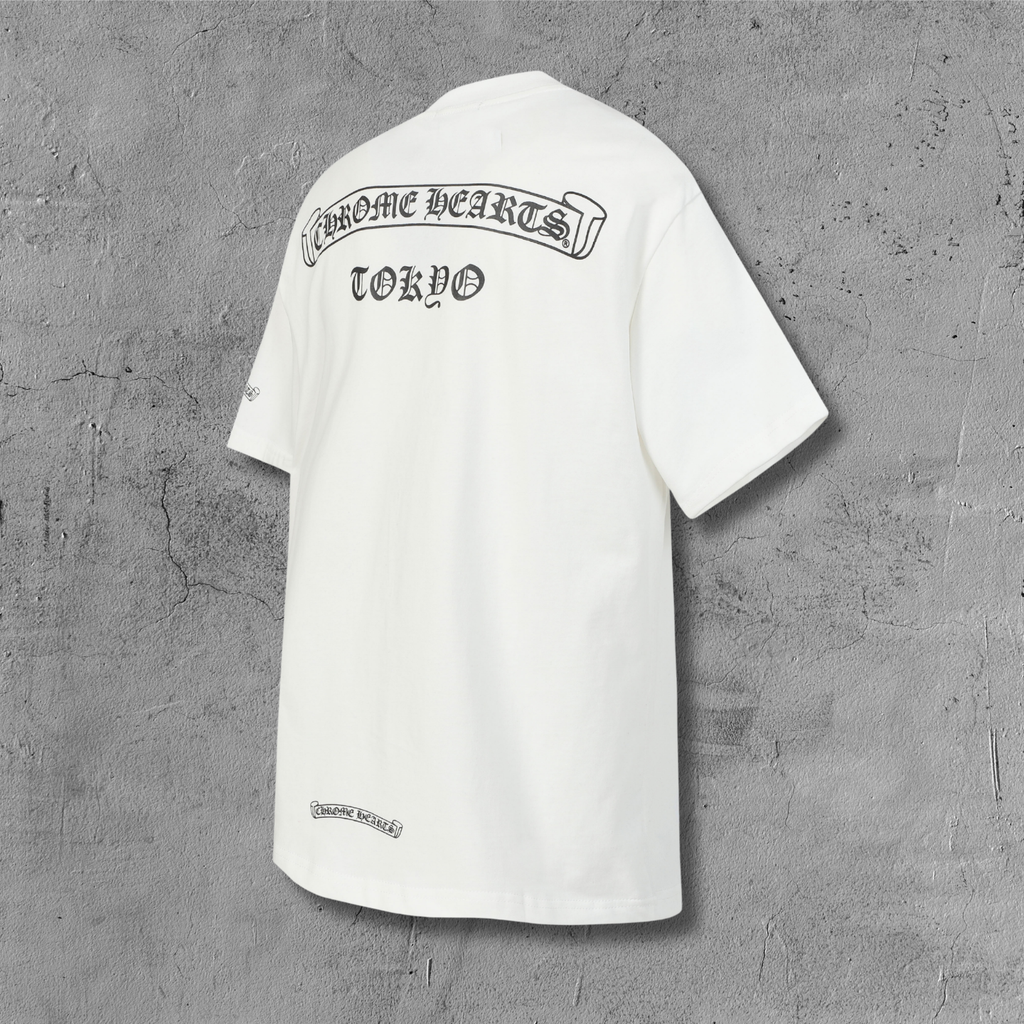 Tokyo Logo Pocket White T-Shirt™