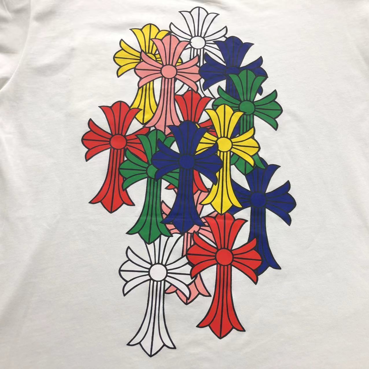 Stacked Multicolor Crosses Longsleeve™