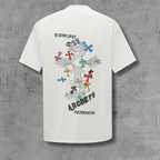 Ornate Multicolor Cross Cluster White T-Shirt™