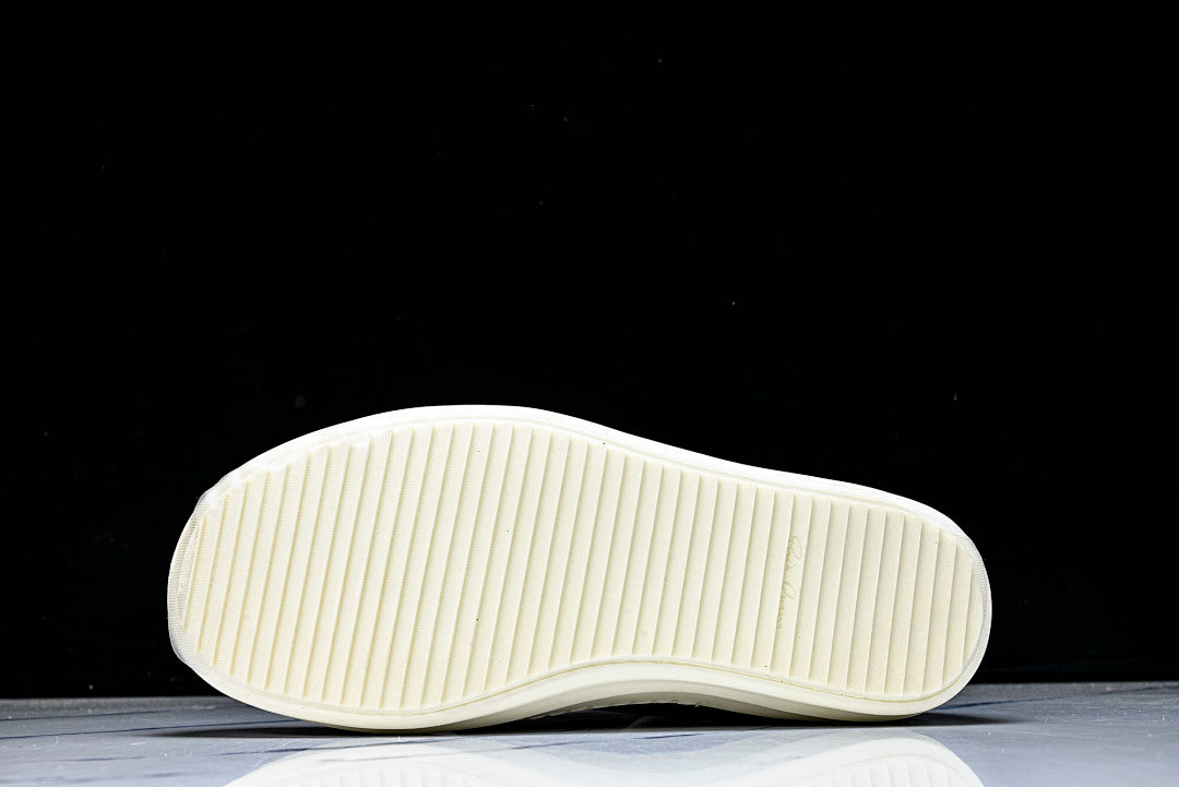 Jumbo Laced High "Black Milk Leather"