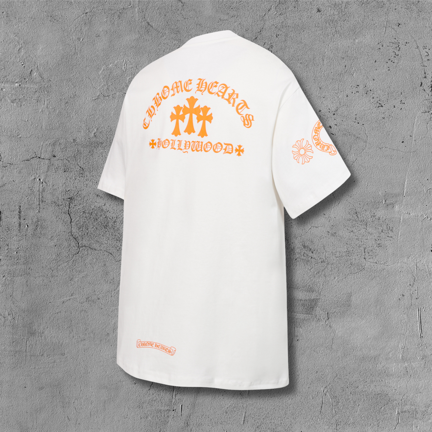 Hollywood Cross Logo Pocket White T-Shirt™