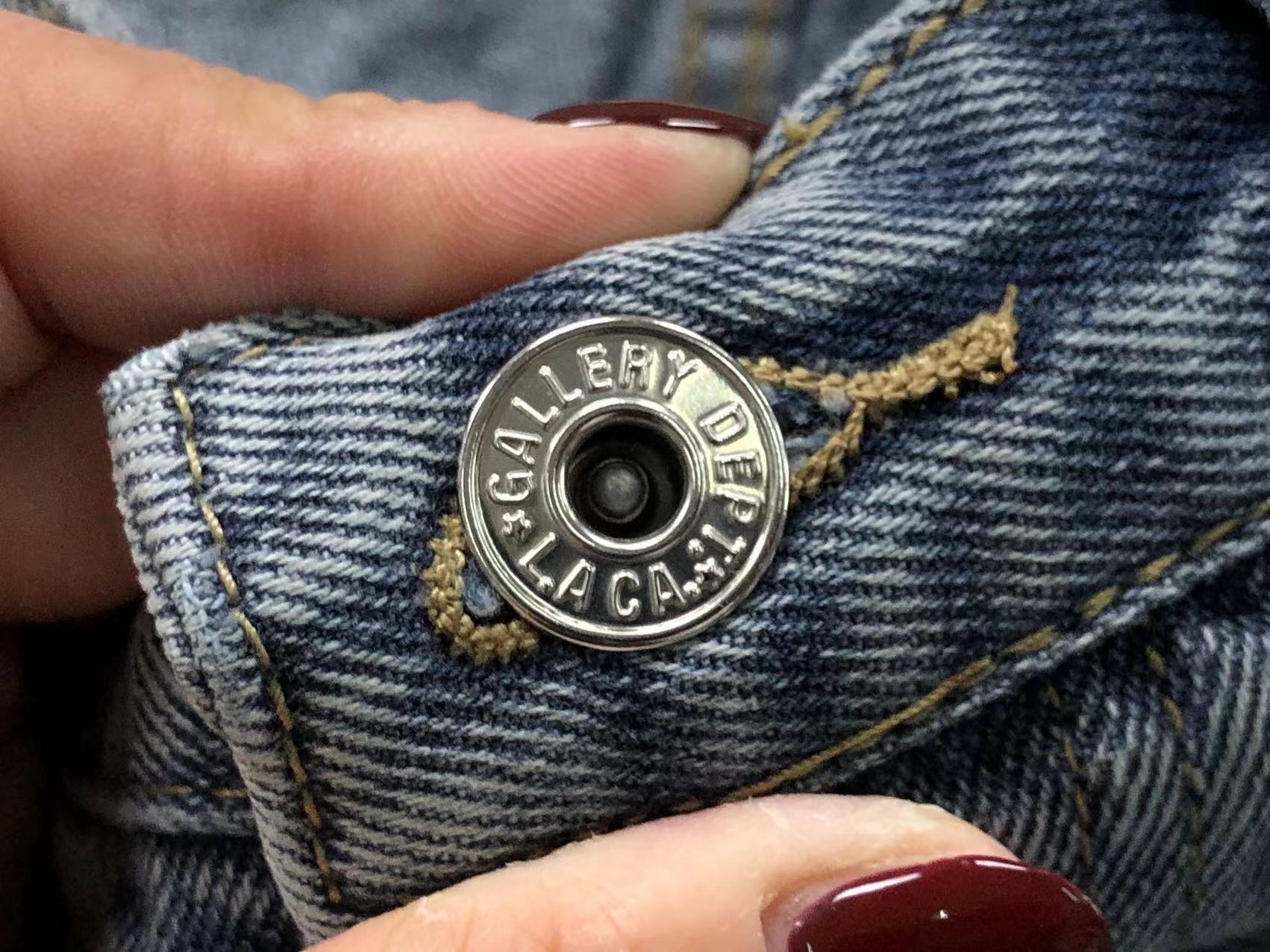 Black & Zebra Cross Patch Denim Jeans™