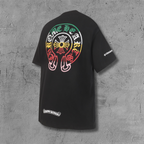 Rhinestone Color Fade Horseshoe Black T-Shirt™
