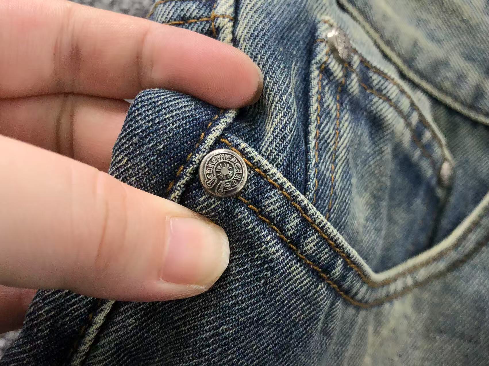 Faded Wash Triple Cross Jeans™