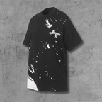 Ink Splatter Horseshoe Black T-Shirt™