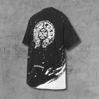 Ink Splatter Horseshoe Black T-Shirt™