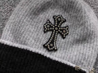 Metal Pin Cuffed Wool Beanie™
