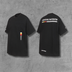 Racing Stripe Pocket Black T-Shirt™