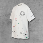Paint Speck Horseshoe White T-Shirt™