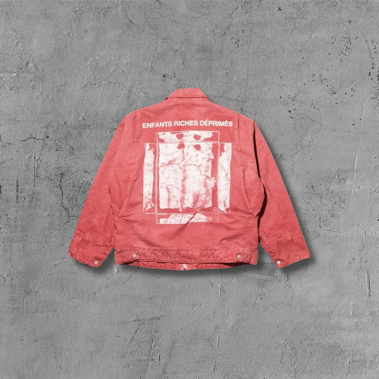 ER* Distressed Washed Red Work Jacket™