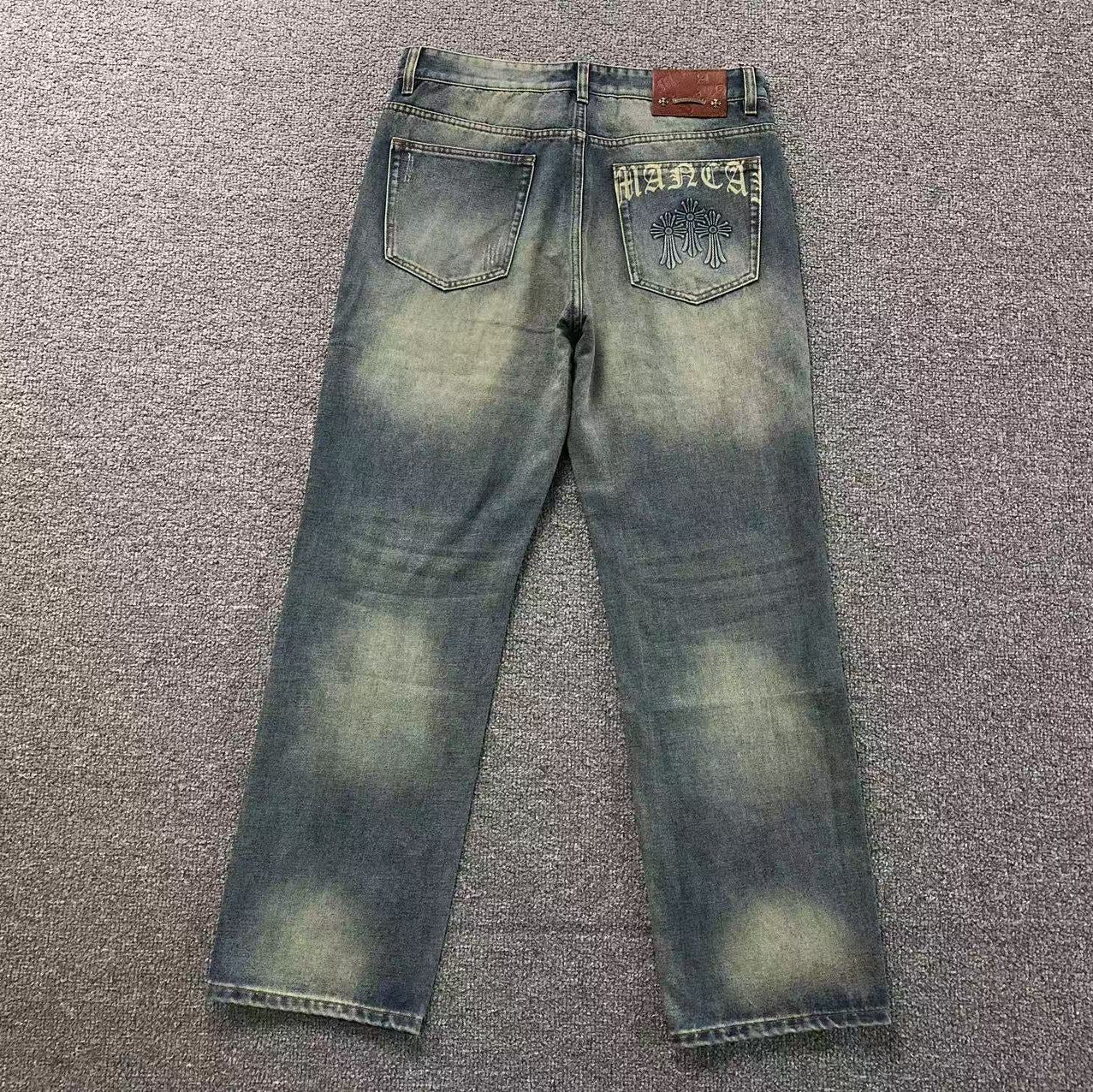Faded Wash Triple Cross Jeans™