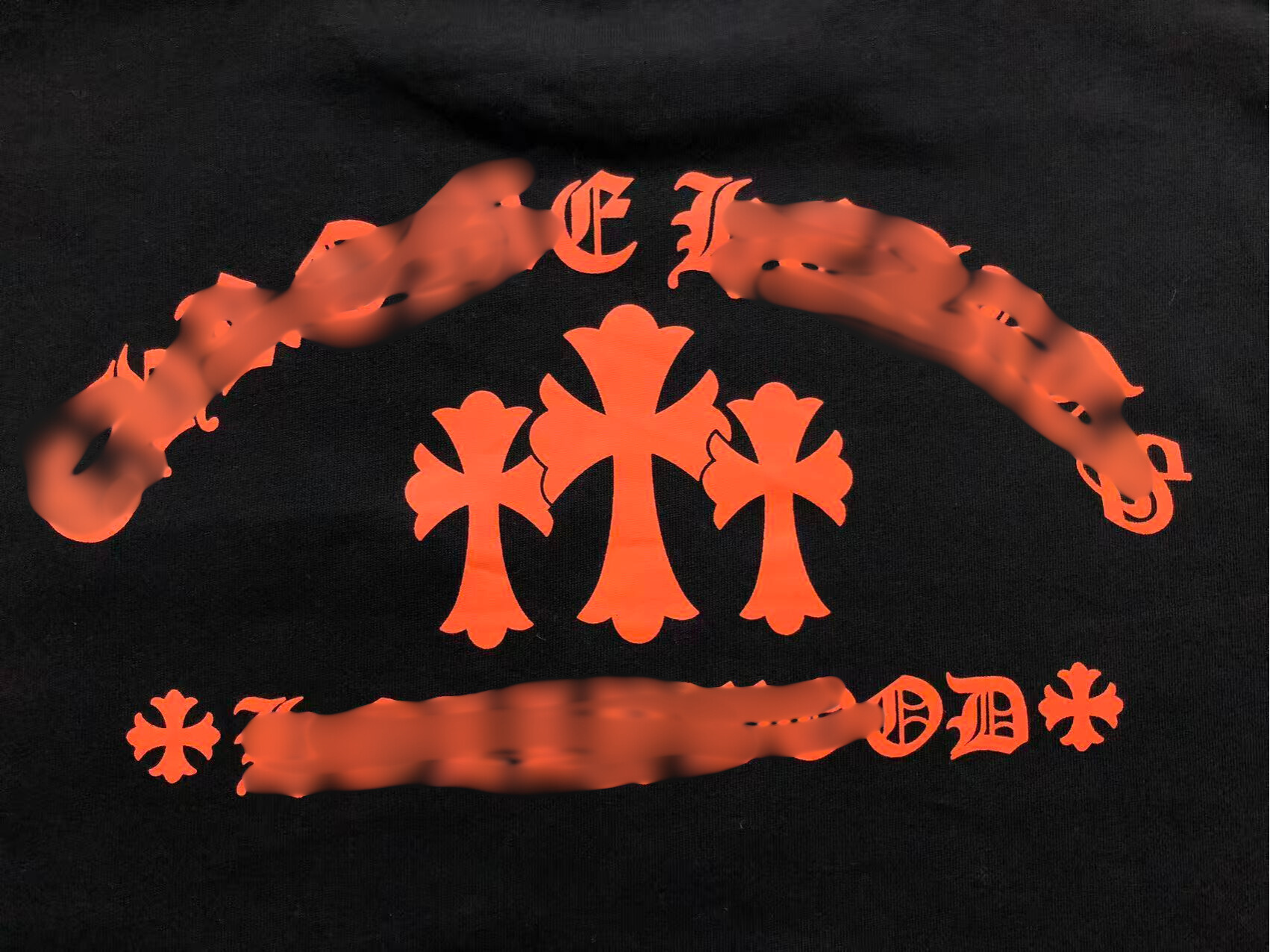 Hollywood Orange Triple Cross White/Black Long Sleeve™
