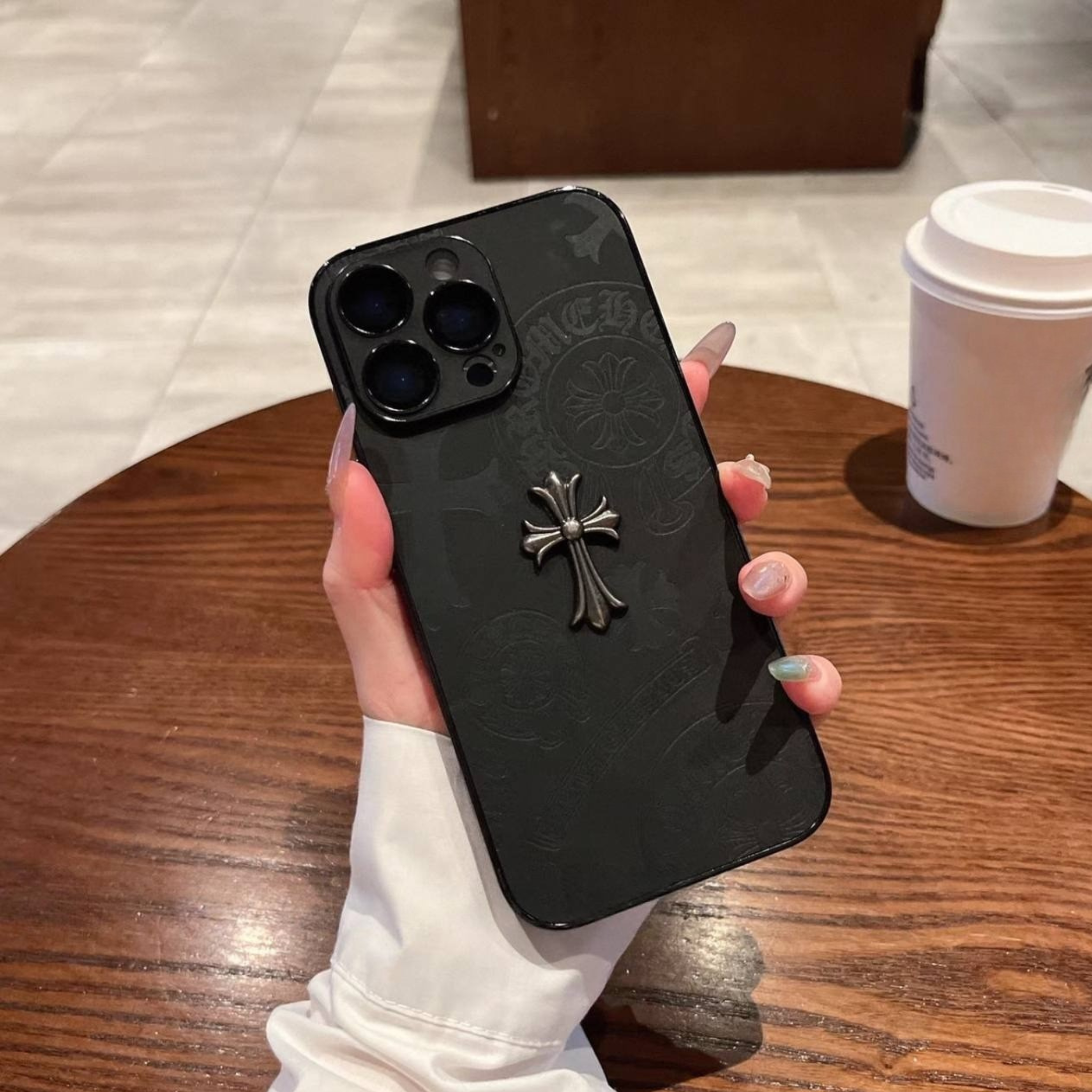 Metallic Cross Graphic Phone Case™