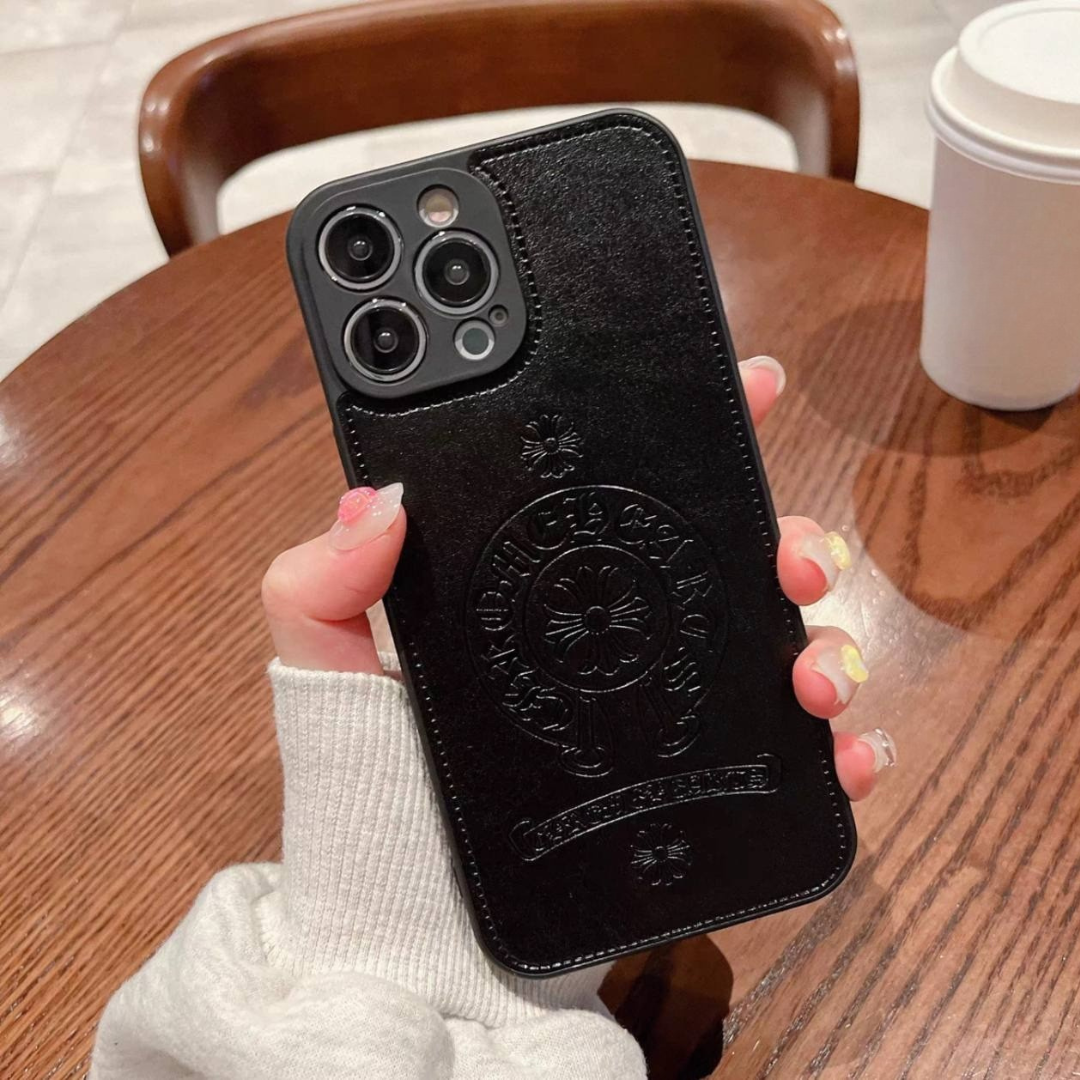 Horseshoe Logo Leather Case™