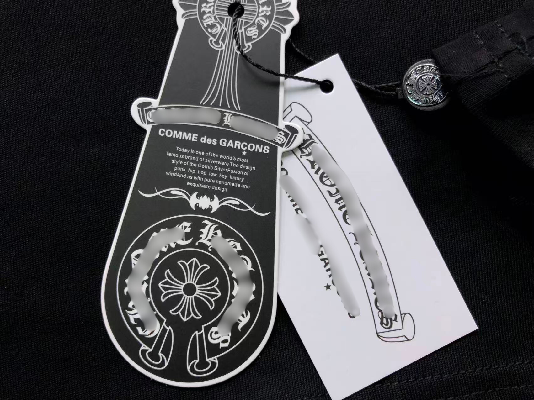 Blue Triple Cross White/Black Long Sleeve™