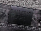 Black Cross Patch Two-Tone Grey Jeans™