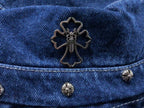Torn Edge Denim Fisherman Hat™