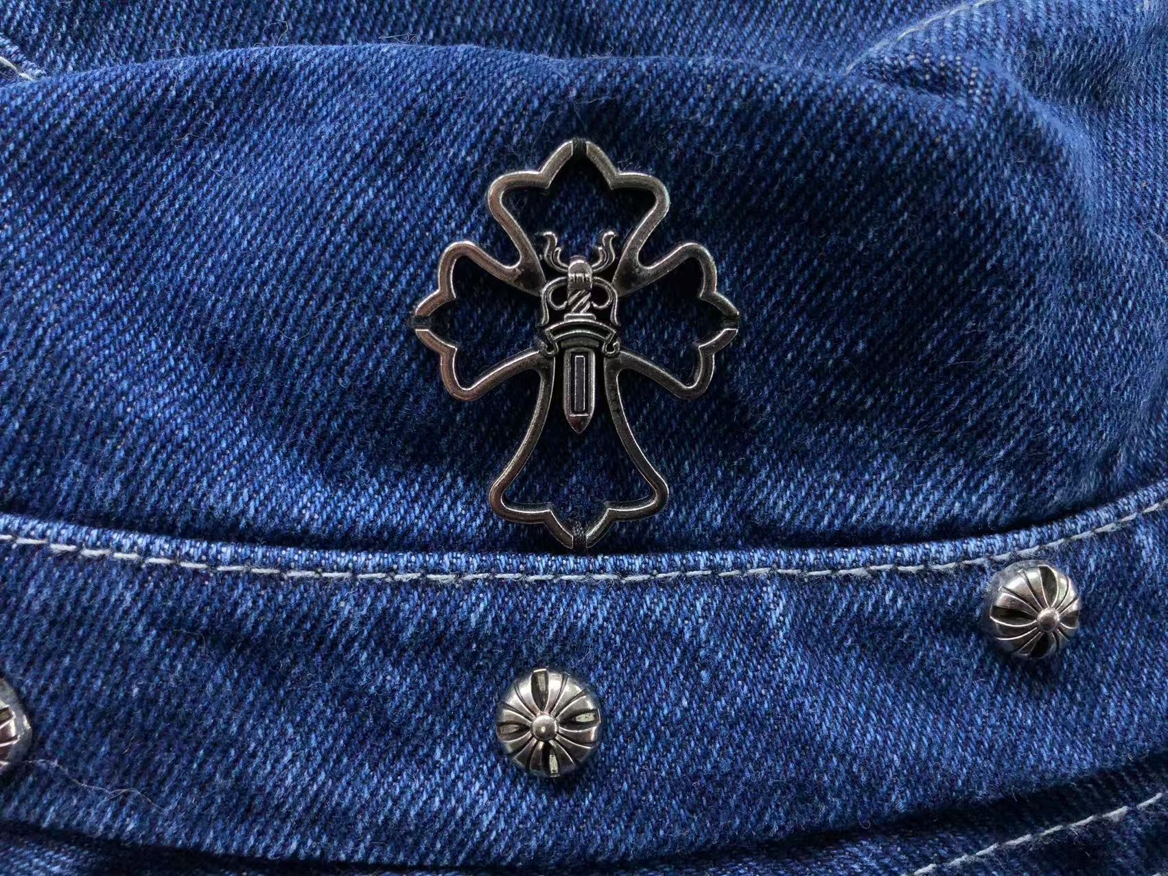 Torn Edge Denim Fisherman Hat™