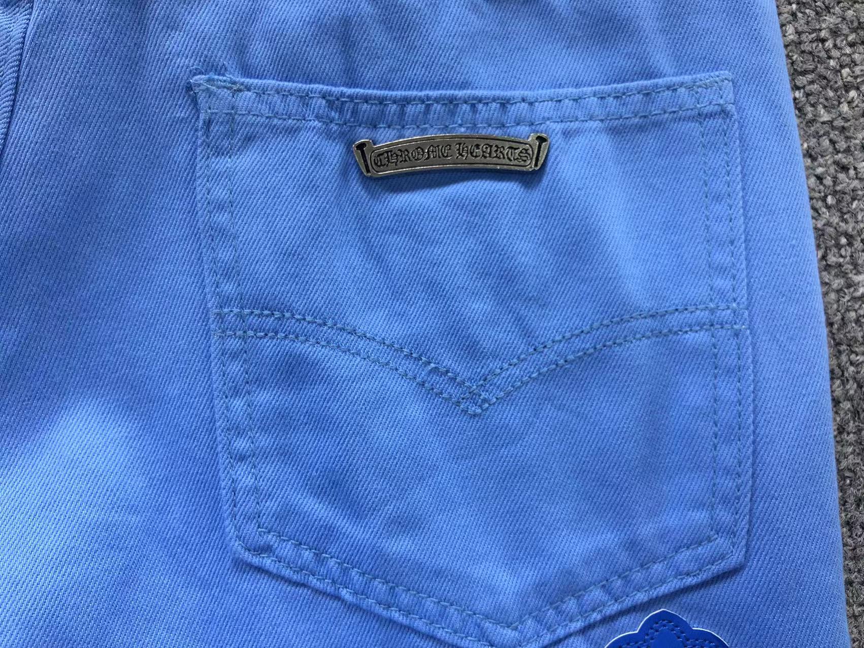 Blue & Blue Cross Patch Light Blue Jeans™