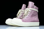 High Top Geobasket Dusty Pink Leather Shoes