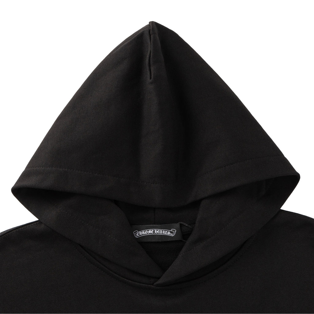 Blue Horse Shoe Logo Black Hoodie™