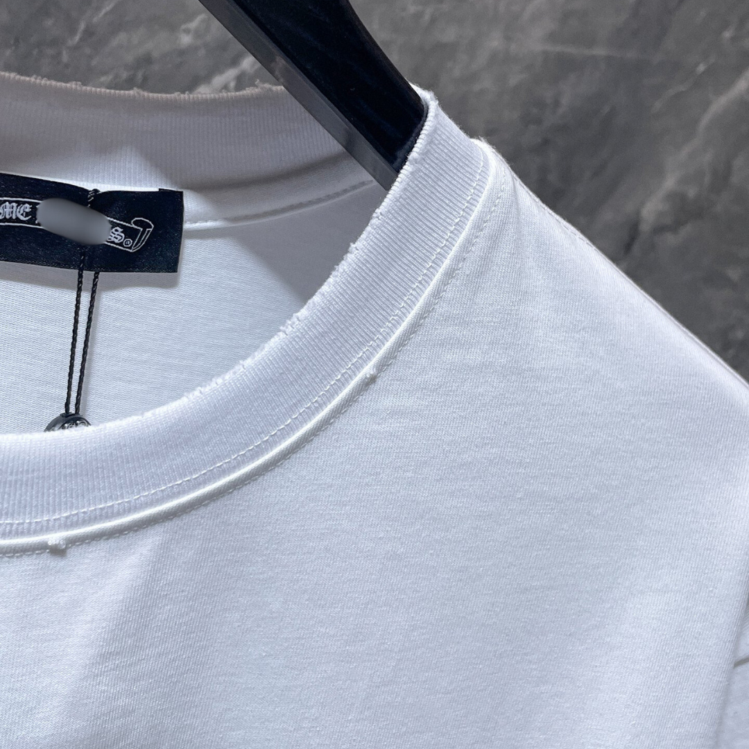 Blue Horse Shoe Logo White T-Shirt™