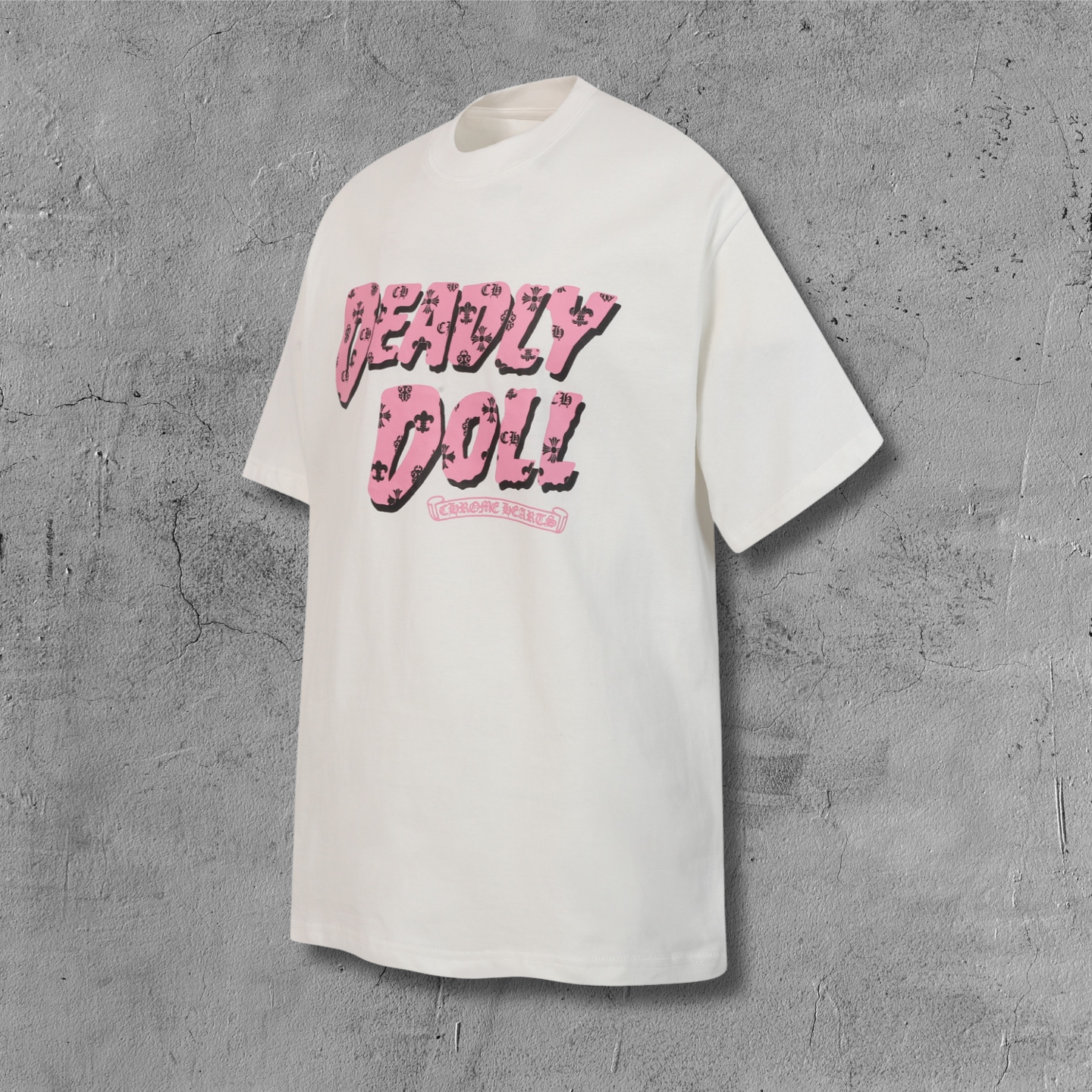 Pink Deadly Doll White T-Shirt™