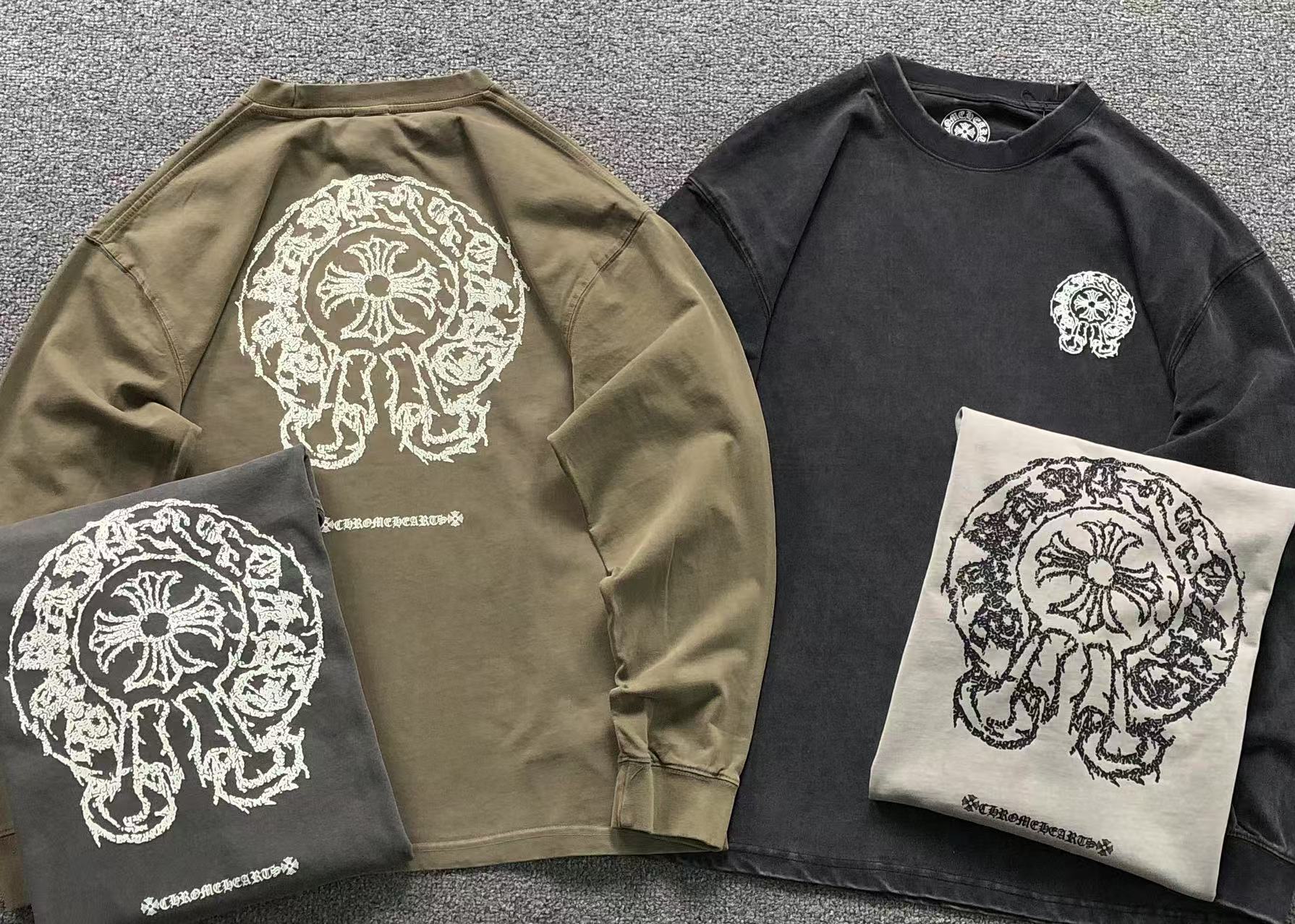 Horse Shoe Logo Faded Fabric Sweatshirt™