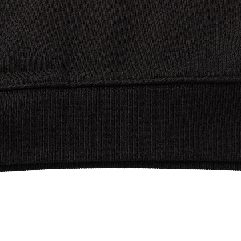 Blue Horse Shoe Logo Black Hoodie™