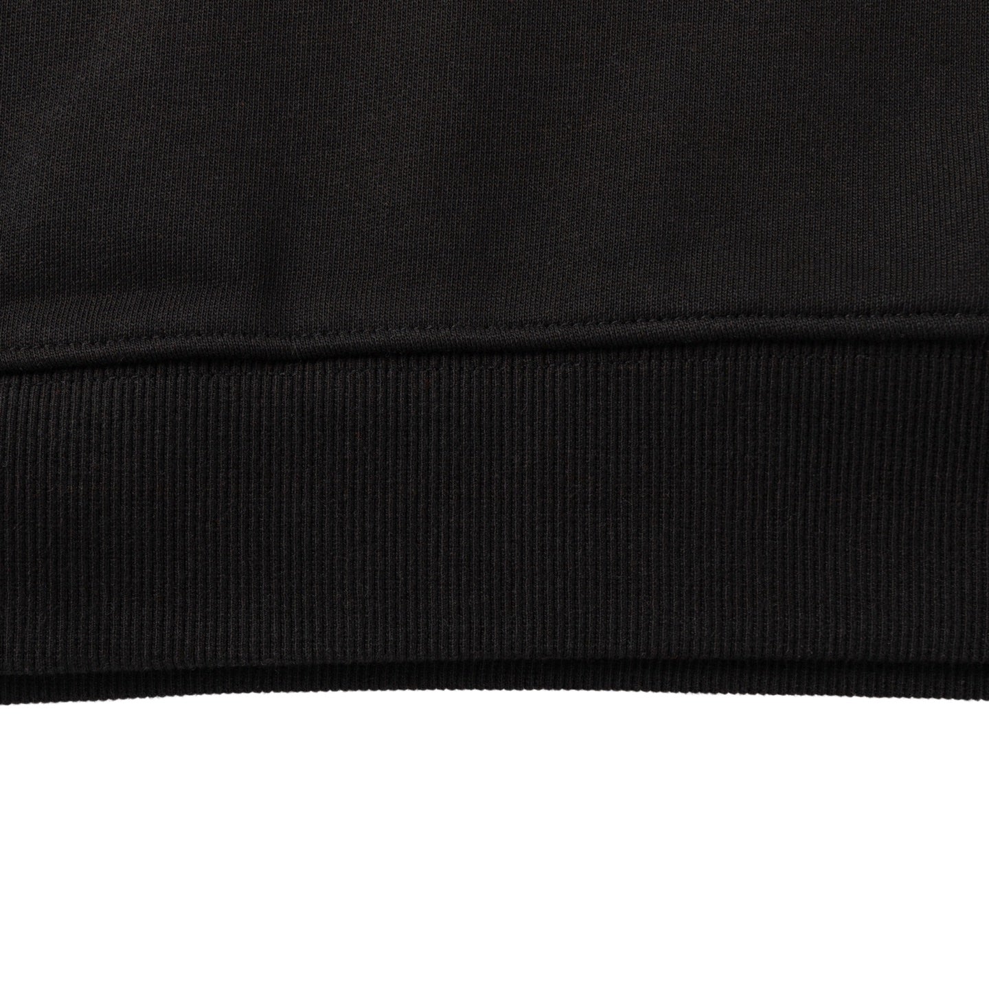 Blue Horse Shoe Logo Black Hoodie™
