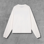 ER* Black Typography White Long Sleeve Shirt™