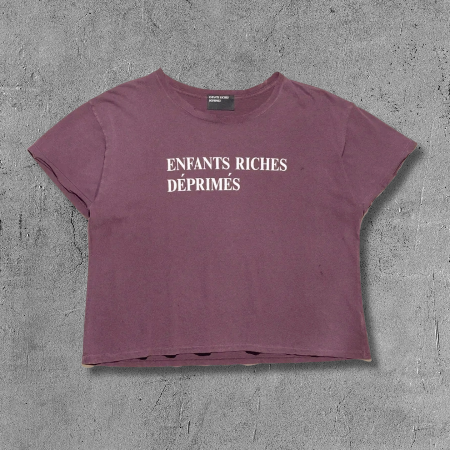 ER* Classic Typography Logo Purple T-Shirt™