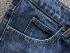 Black & White Cross Patch Denim Jeans™