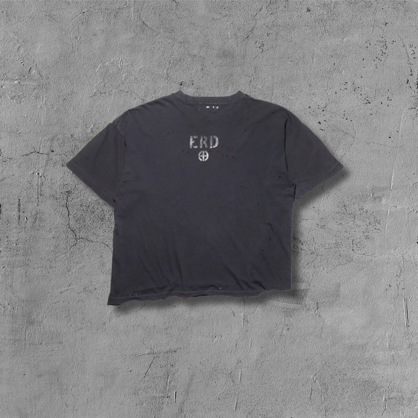ER* Teenage Snuff Film Washed Black T-Shirt™