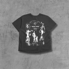 ER* Vestiaire Pour Dames Washed Black T-Shirt™
