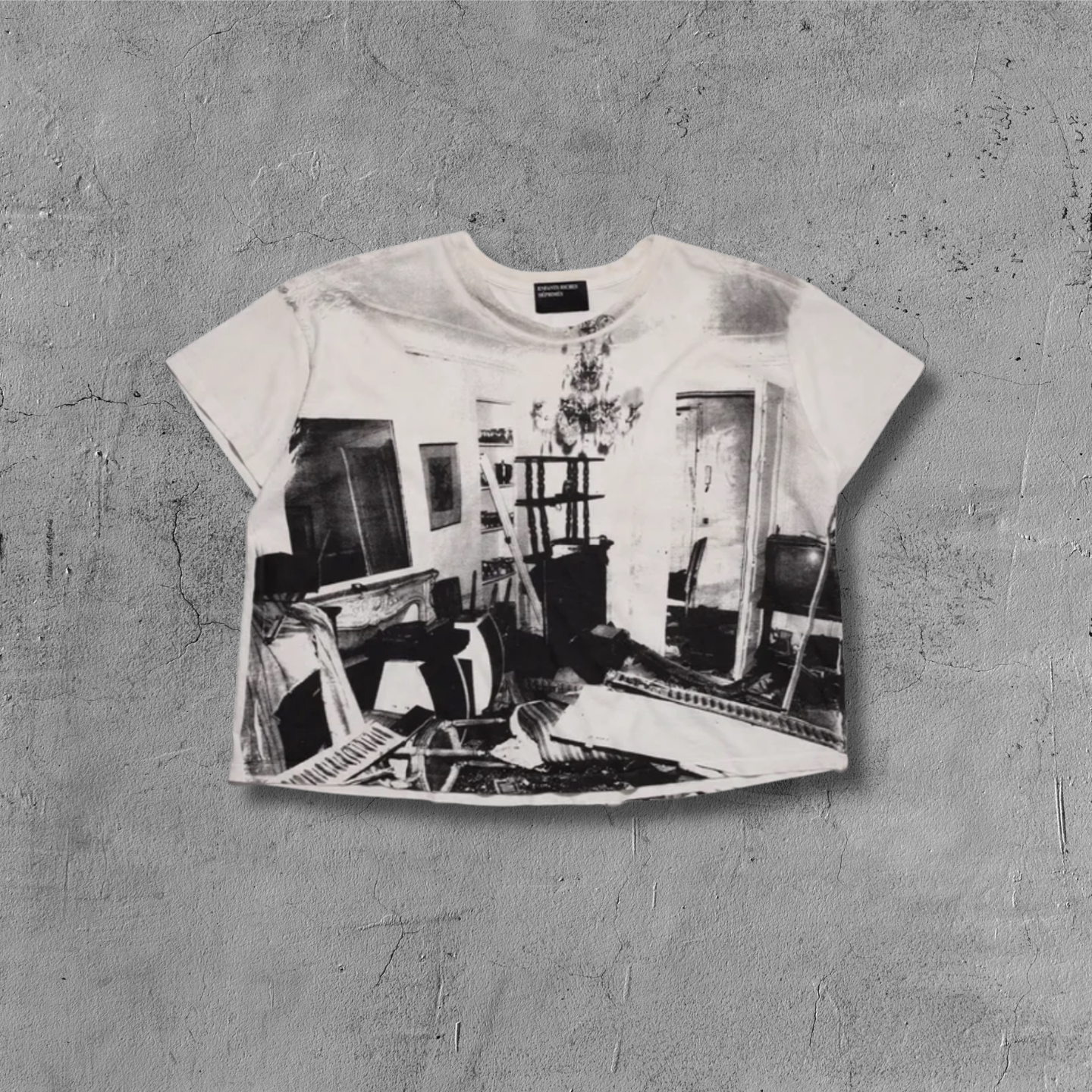 ER* Inverted Kandinsky White T-Shirt™