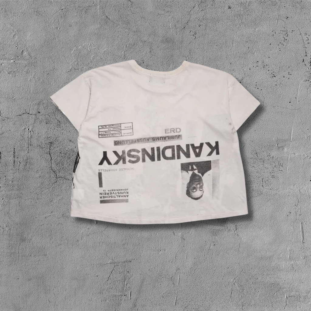 ER* Inverted Kandinsky White T-Shirt™
