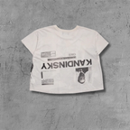 ER* Inverted Kandinsky White T-Shirt™