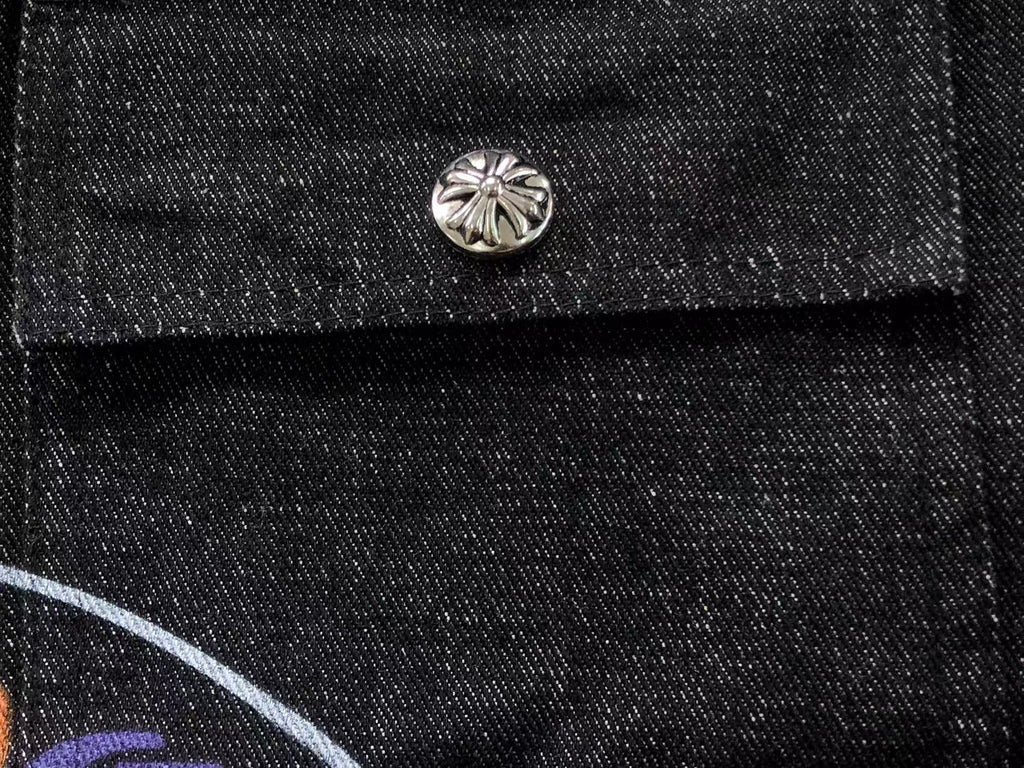 Colored Horseshoe Logo Denim Jacket™
