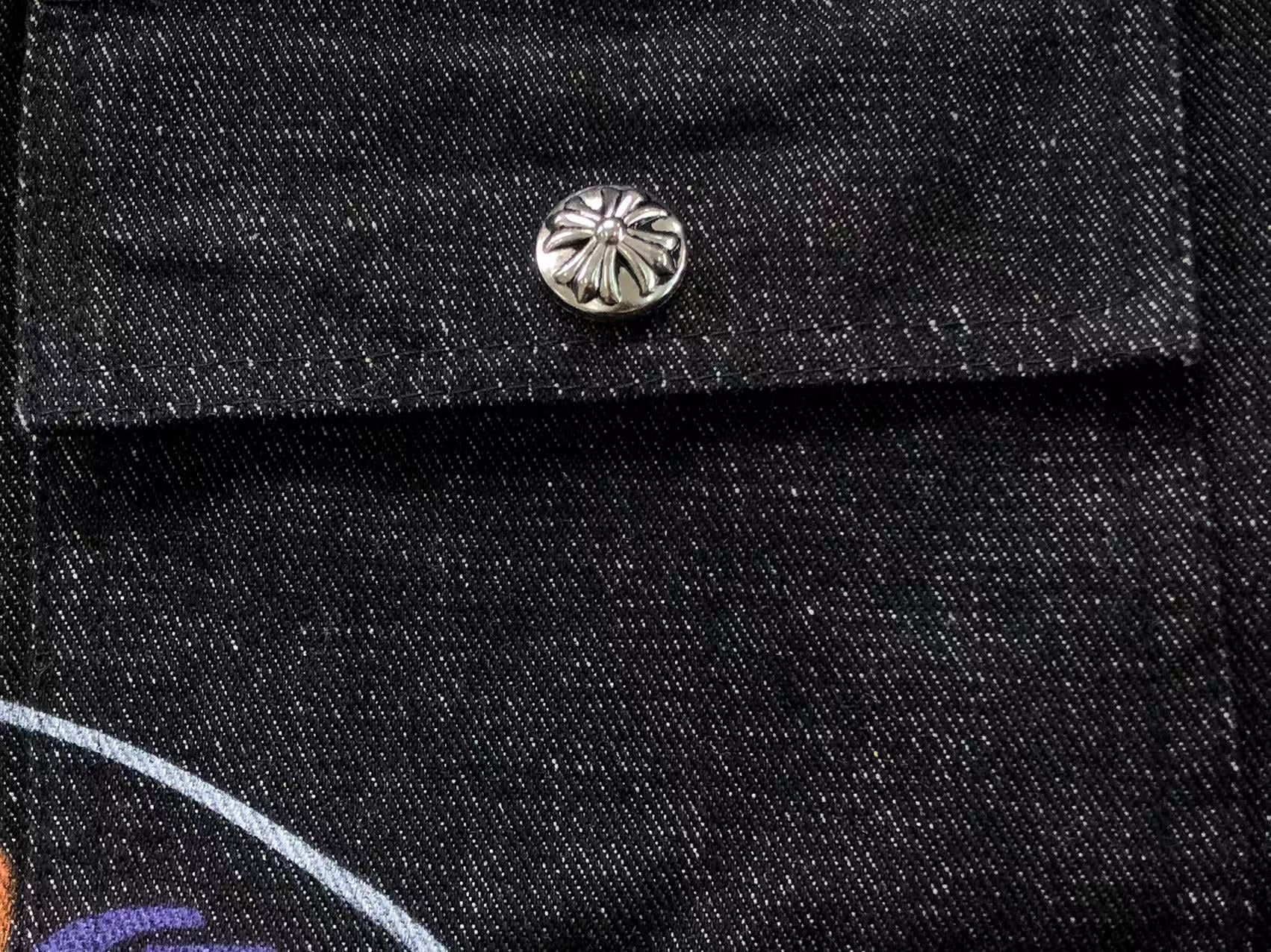 Colored Horseshoe Logo Denim Jacket™