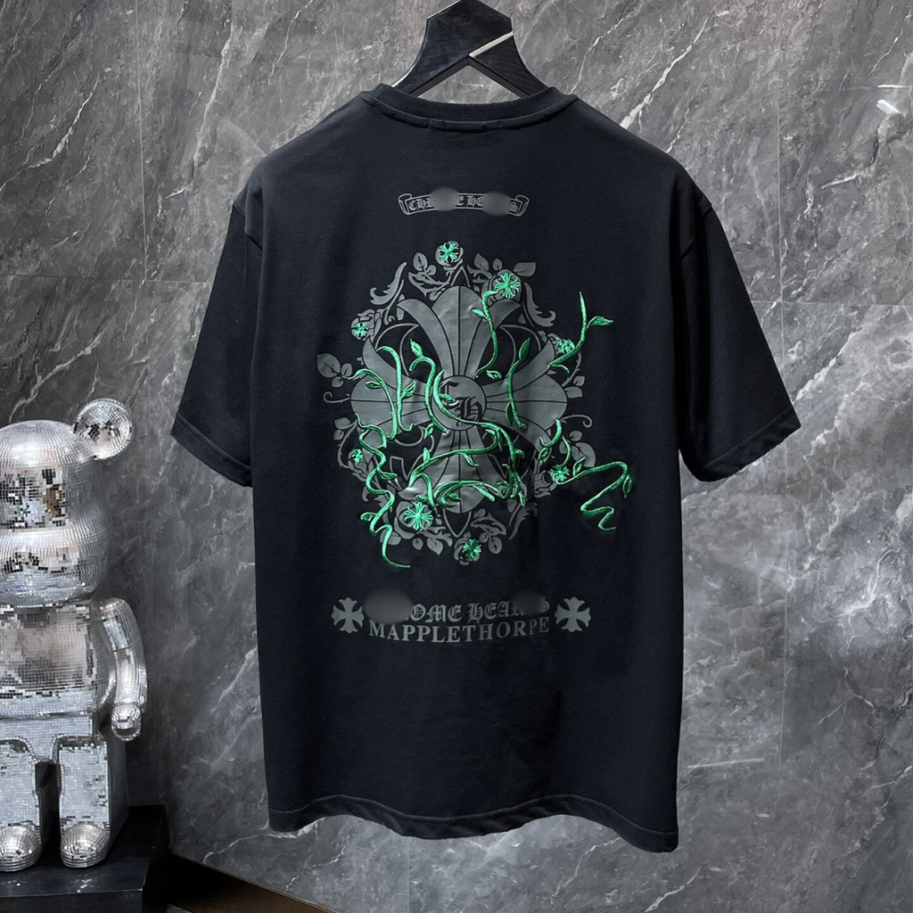 Mapplethorpe Cross Logo Black T-Shirt™